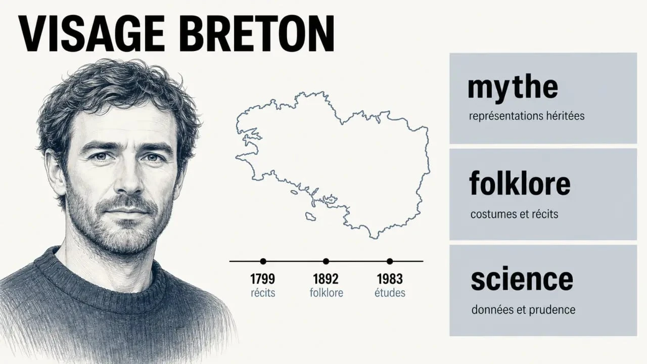 Visage breton, synthèse visuelle entre stéréotypes, histoire et génétique