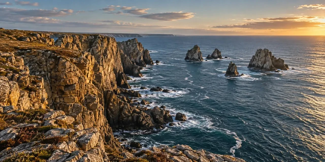 Les plus beaux endroits de la presqu'île de Crozon : pointe de Pen-Hir et Tas de Pois