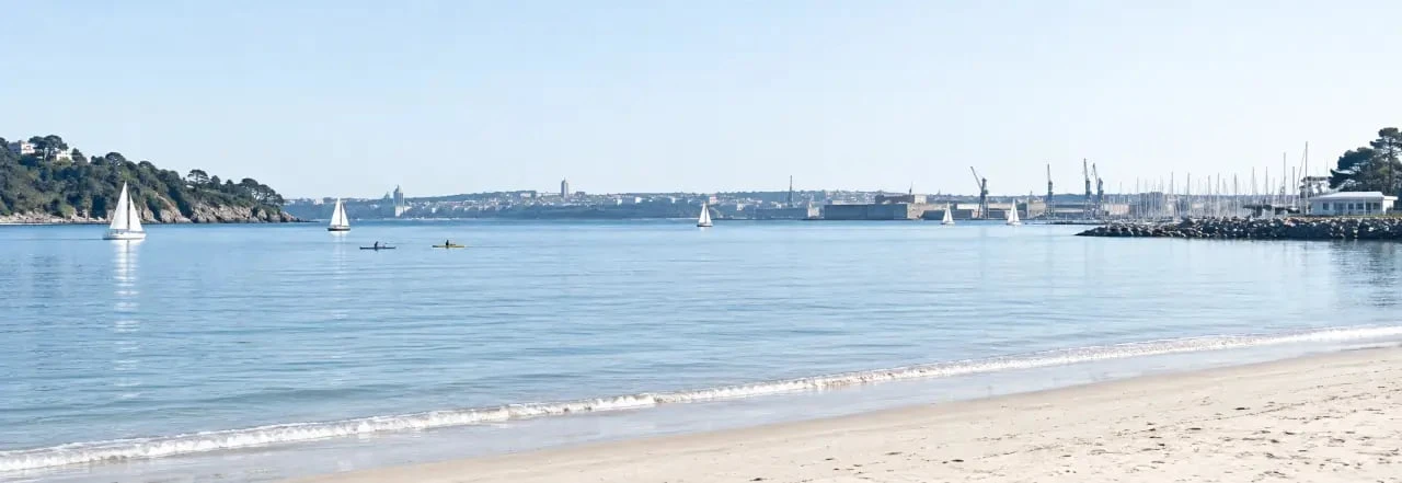 Centre nautique de Brest au Moulin Blanc sur la rade