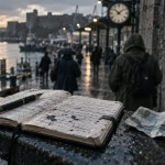 Sortir à Brest : carnet et stylo sur le quai près de la gare