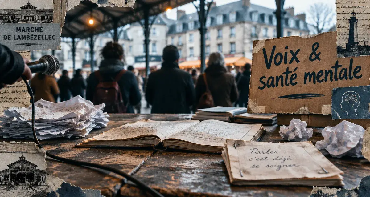 À Brest, une criée publique pour changer le regard sur la santé mentale