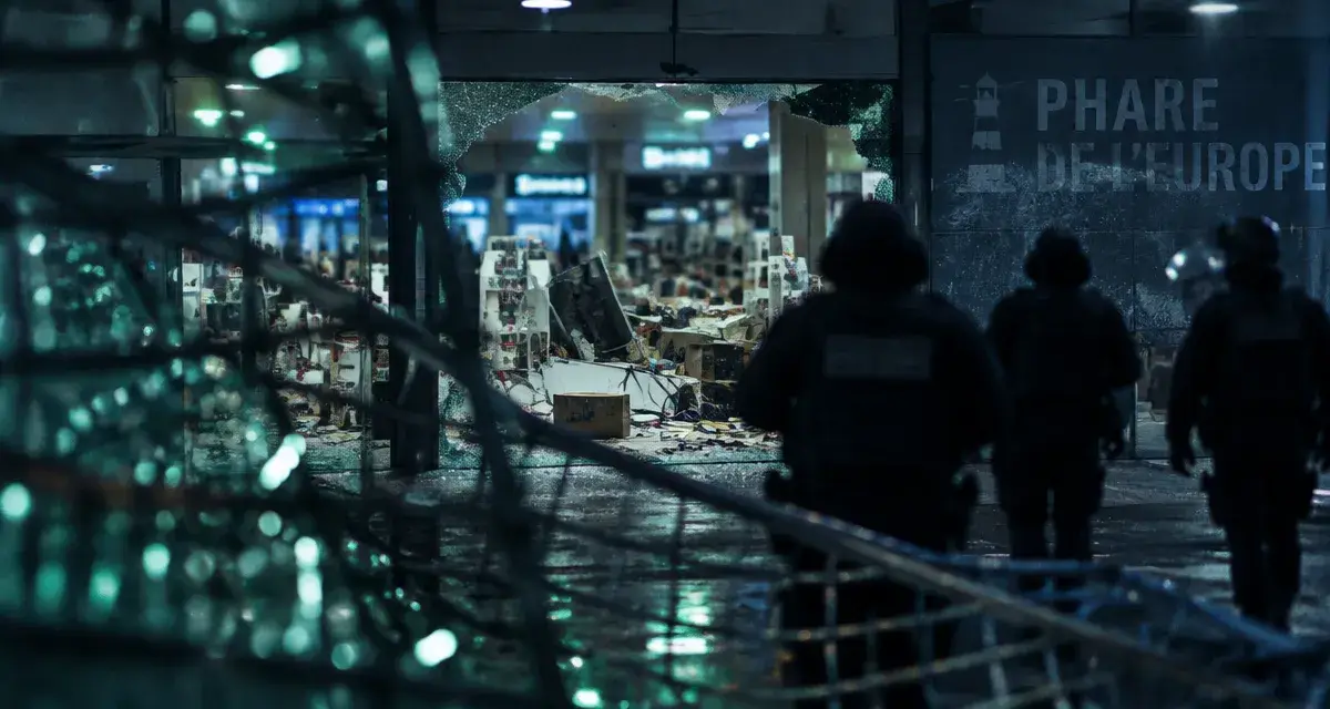 Au Phare de l’Europe, des vitrines cassées et des stands volés samedi