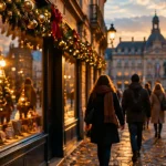 À Brest, les premières guirlandes de Noël sont déjà installées