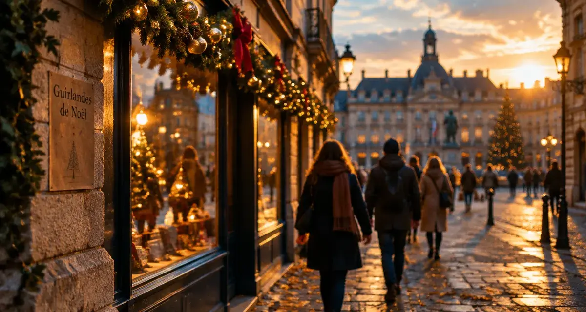 À Brest, les premières guirlandes de Noël sont déjà installées