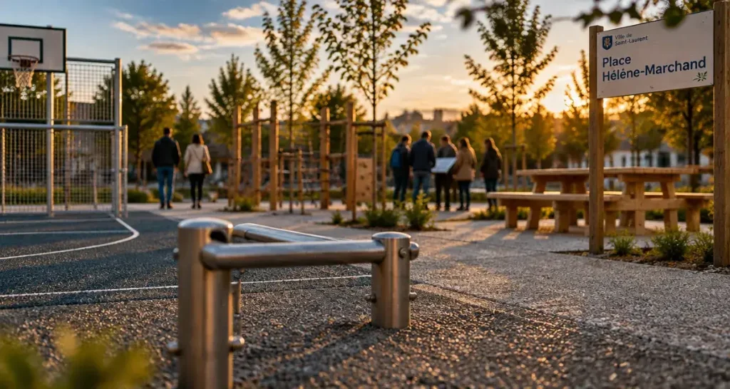 À Kerbernier, la nouvelle place porte le nom d’Hélène Marchand