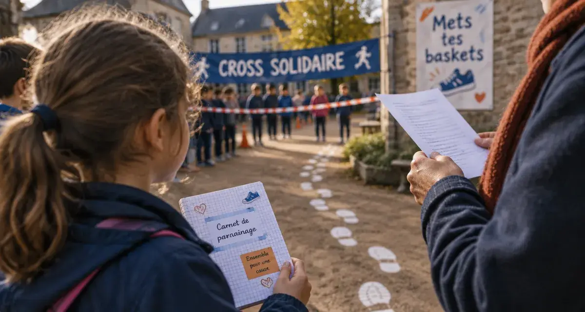Méline Nocandy mobilise les élèves de Keriscoualc’h pour Ela