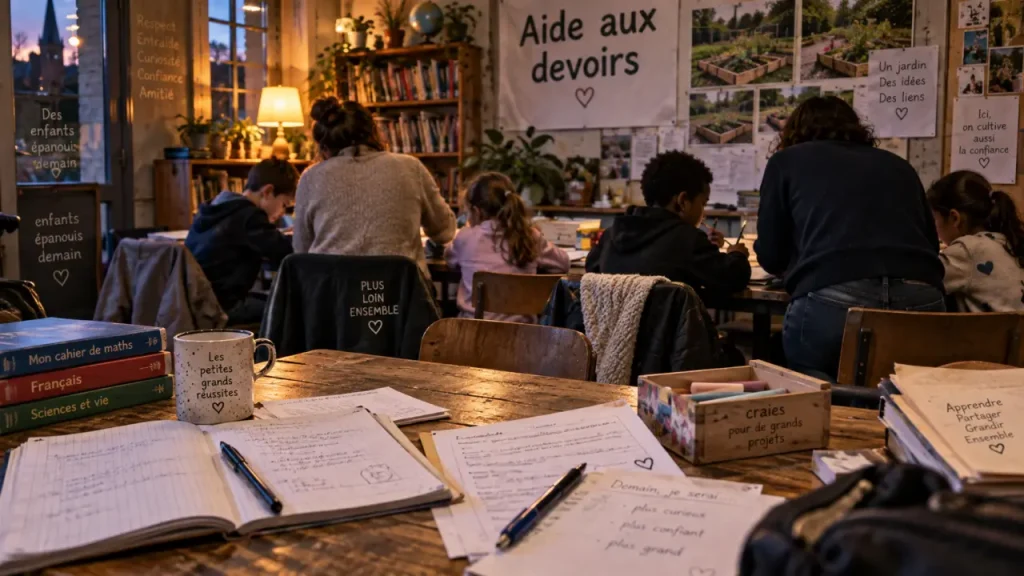 Au Pilier Rouge, des bénévoles recherchés pour l’aide aux devoirs